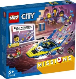 LEGO CITY 60355 ŚLEDZTWA WODNEJ POLICJI
