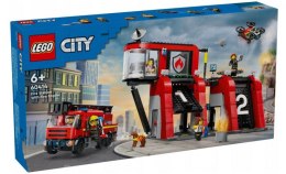 LEGO CITY 60414 REMIZA STRAŻACKA Z WOZEM